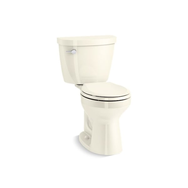 Kohler Toilet, Gravity Flush, Floor Mounted Mount, Round, Biscuit 31641-96 - main